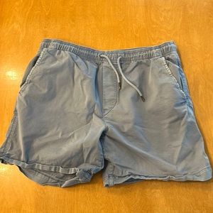 Blue, flex, American eagle, khaki shorts.